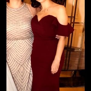 Kleinfeld off the shoulder dress